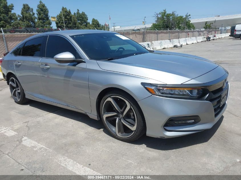 2018 Honda Accord Sport VIN: 1HGCV1F34JA189710 Lot: 39467171