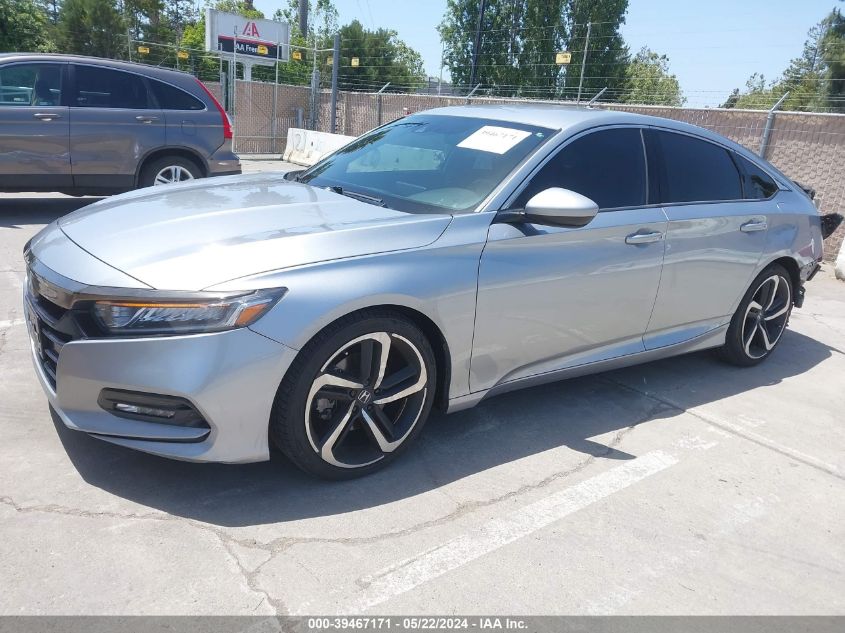 2018 Honda Accord Sport VIN: 1HGCV1F34JA189710 Lot: 39467171