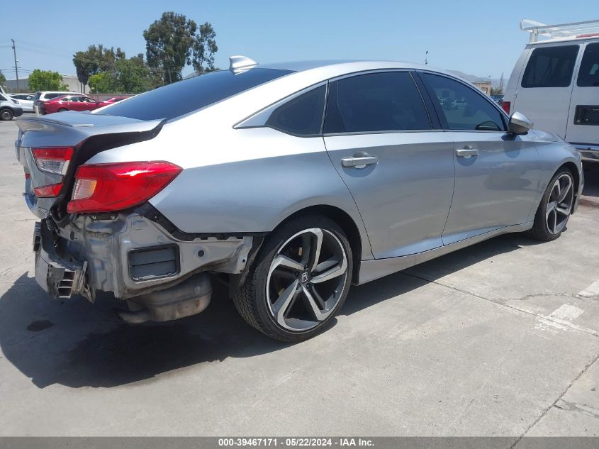 2018 Honda Accord Sport VIN: 1HGCV1F34JA189710 Lot: 39467171