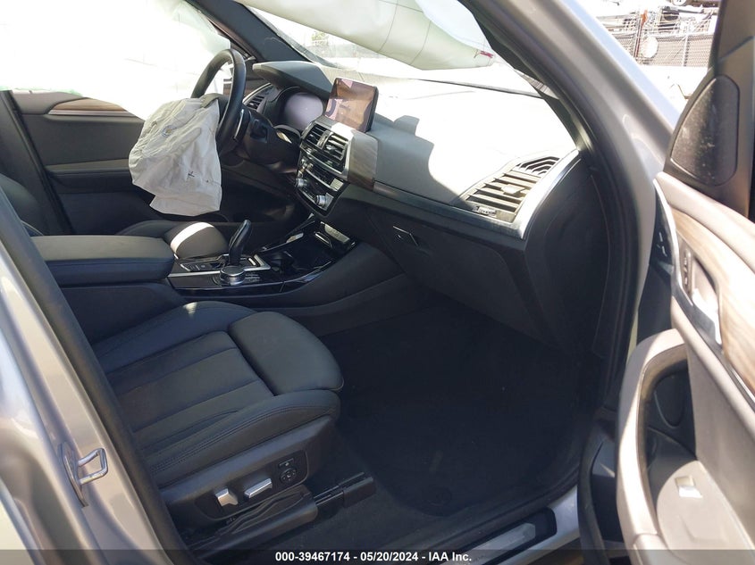VIN: 5UXTY5C03M9D71249 2021 BMW X3 XDRIVE30I