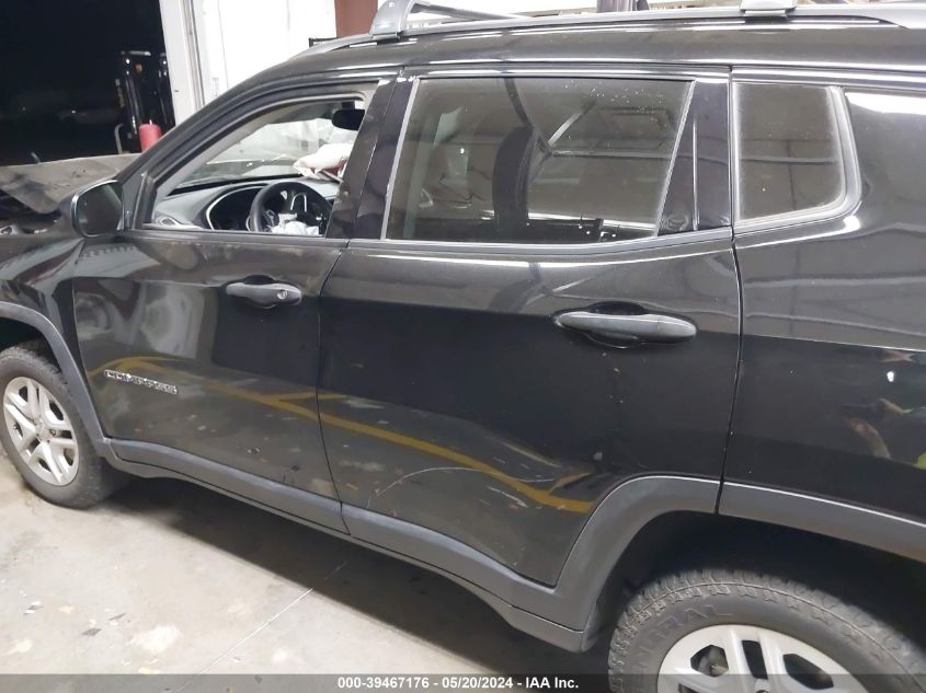 2017 Jeep New Compass Sport 4X4 VIN: 3C4NJDAB5HT642349 Lot: 39467176