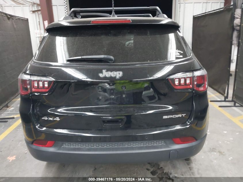 2017 Jeep New Compass Sport 4X4 VIN: 3C4NJDAB5HT642349 Lot: 39467176