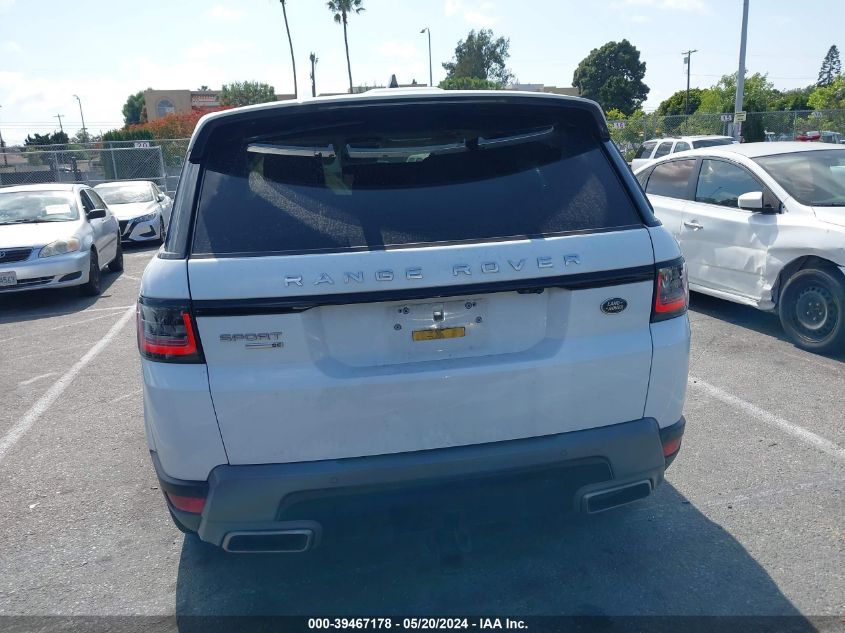 2018 Land Rover Range Rover Sport Se VIN: SALWG2RV4JA698553 Lot: 39467178