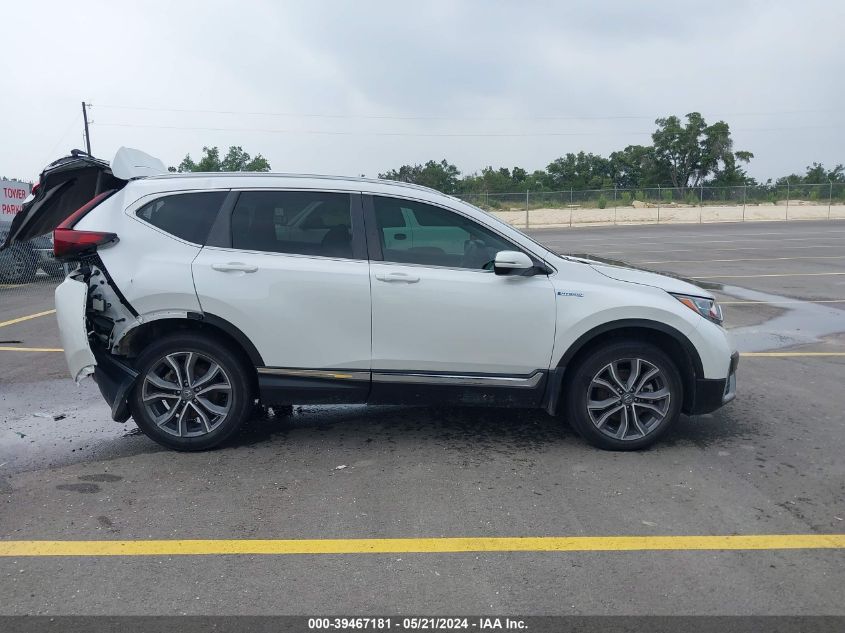 2022 Honda Cr-V Hybrid Touring VIN: 5J6RT6H92NL012400 Lot: 39467181