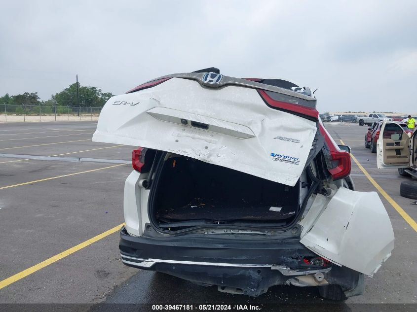 2022 Honda Cr-V Hybrid Touring VIN: 5J6RT6H92NL012400 Lot: 39467181