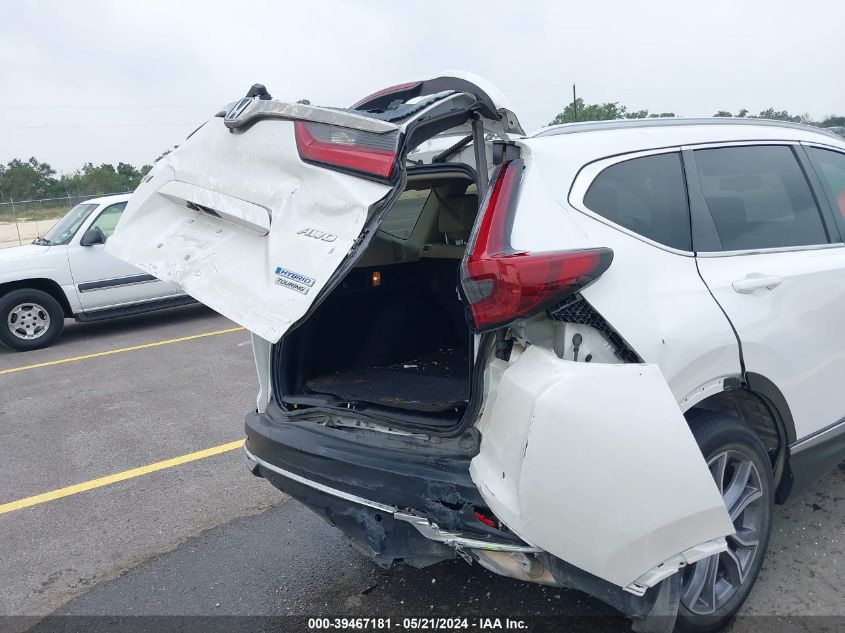 2022 Honda Cr-V Hybrid Touring VIN: 5J6RT6H92NL012400 Lot: 39467181