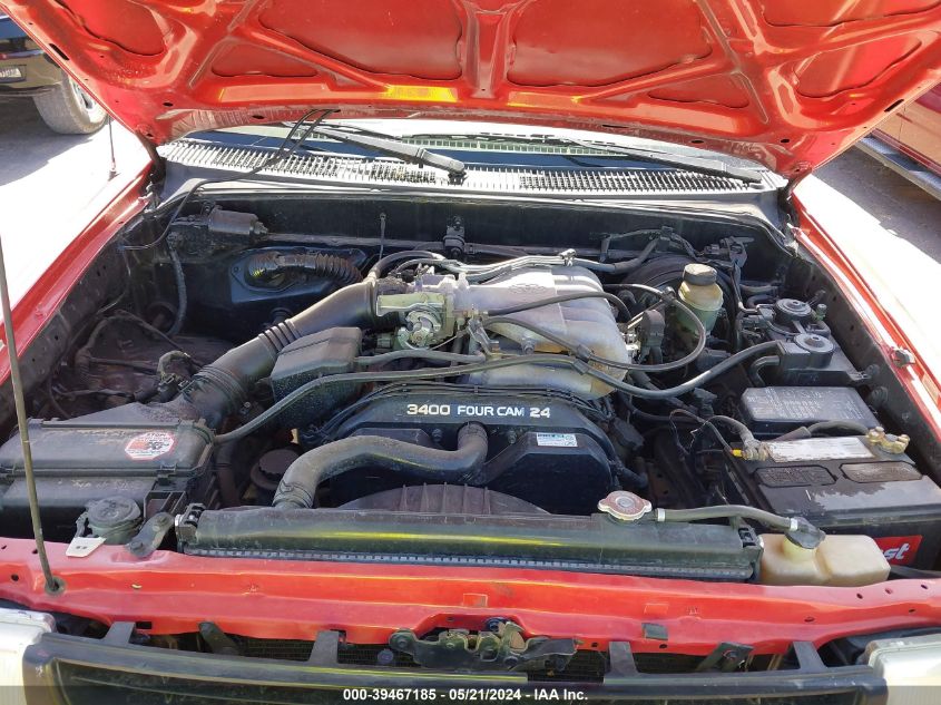 1999 Toyota Tacoma Prerunner V6 VIN: 4TASN92N9XZ509853 Lot: 39467185