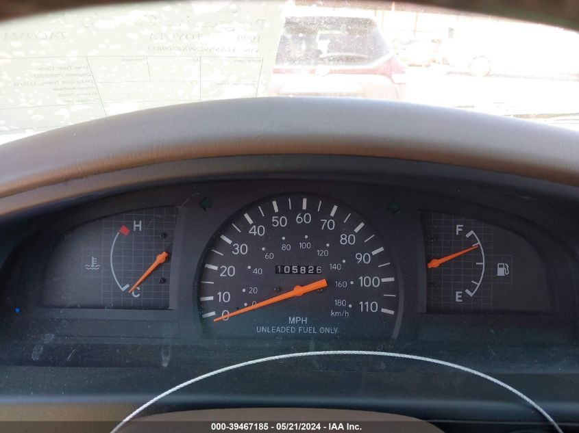 1999 Toyota Tacoma Prerunner V6 VIN: 4TASN92N9XZ509853 Lot: 39467185