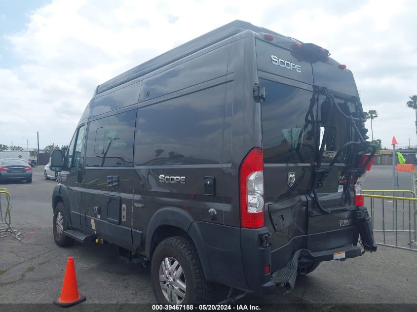 3C6ERVBG4ME501786 2021 Ram Promaster 1500 High Roof 136 Wb