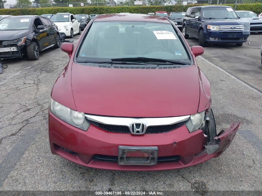 2010 Honda Civic Lx VIN: 19XFA1F52AE043943 Lot: 39467195