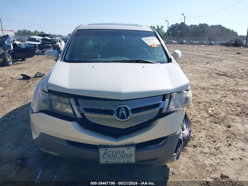 2009 Acura Mdx VIN: 2HNYD28269H529352 Lot: 39467198