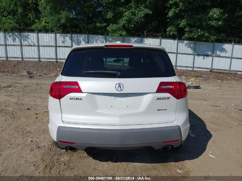 2009 Acura Mdx VIN: 2HNYD28269H529352 Lot: 39467198