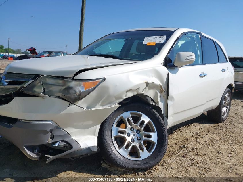 2009 Acura Mdx VIN: 2HNYD28269H529352 Lot: 39467198