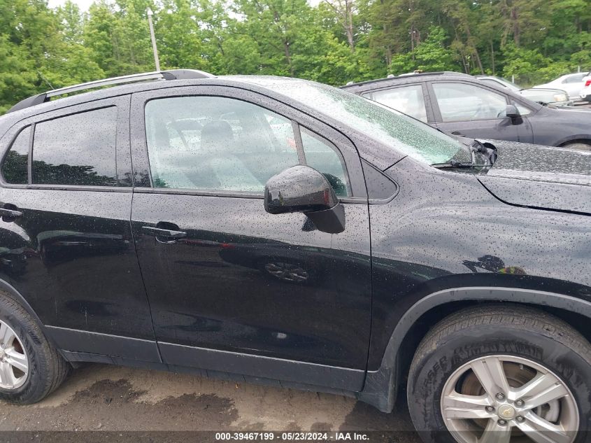 2021 Chevrolet Trax Awd Lt VIN: KL7CJPSM2MB370215 Lot: 39467199