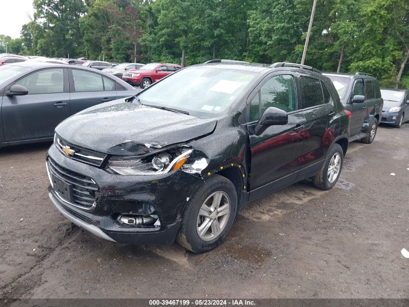 2021 Chevrolet Trax Awd Lt VIN: KL7CJPSM2MB370215 Lot: 39467199