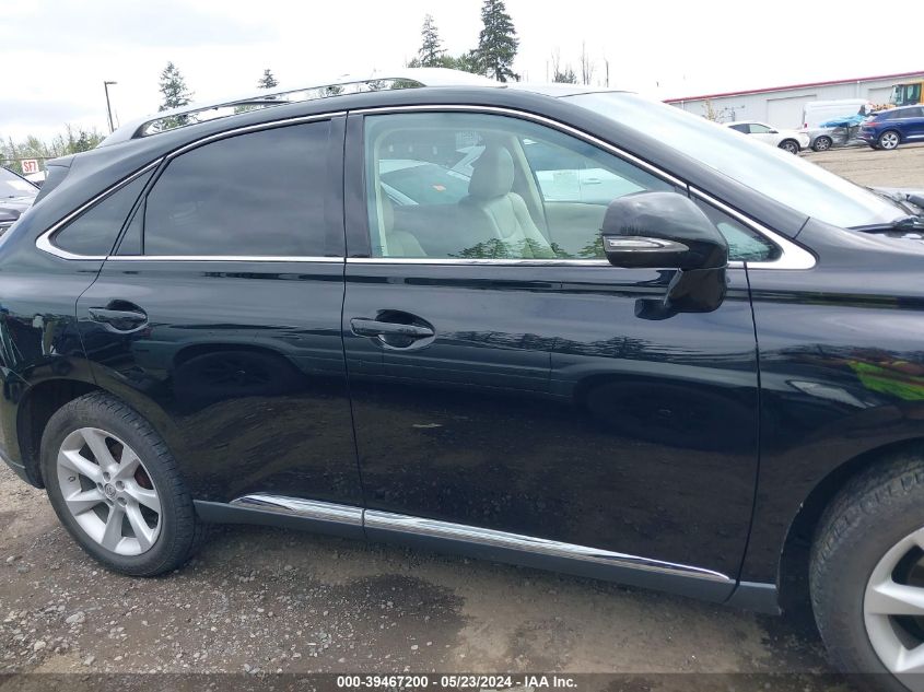 2012 Lexus Rx 350 VIN: 2T2BK1BA8CC148420 Lot: 39467200