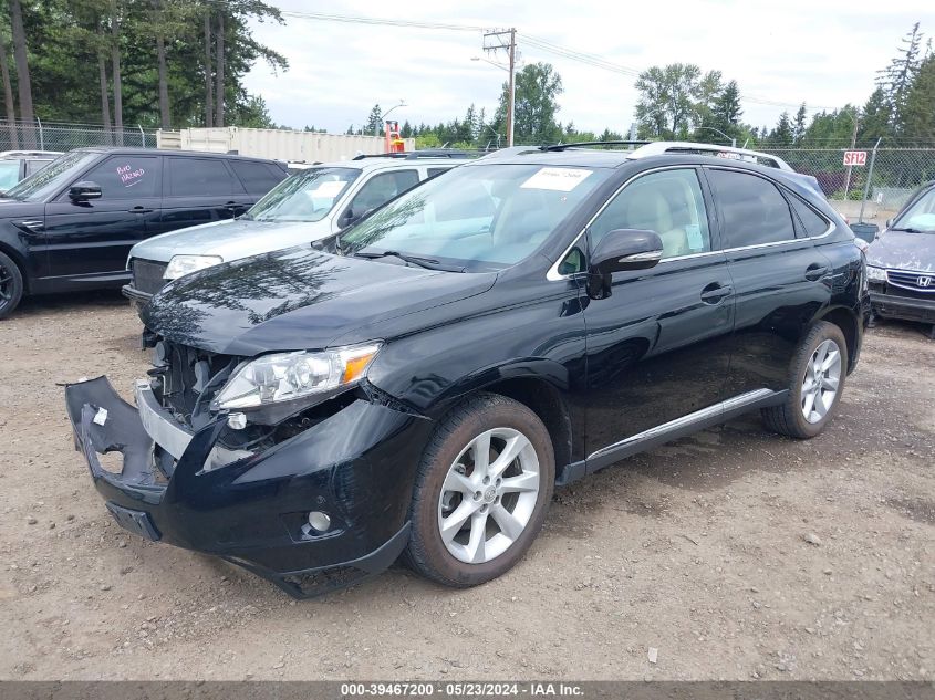 2012 Lexus Rx 350 VIN: 2T2BK1BA8CC148420 Lot: 39467200