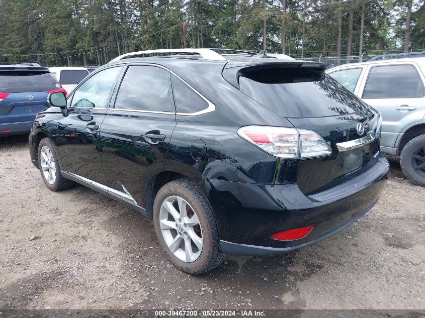 2012 Lexus Rx 350 VIN: 2T2BK1BA8CC148420 Lot: 39467200