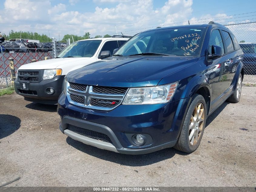 2013 Dodge Journey Crew VIN: 3C4PDCDG6DT510048 Lot: 39467232