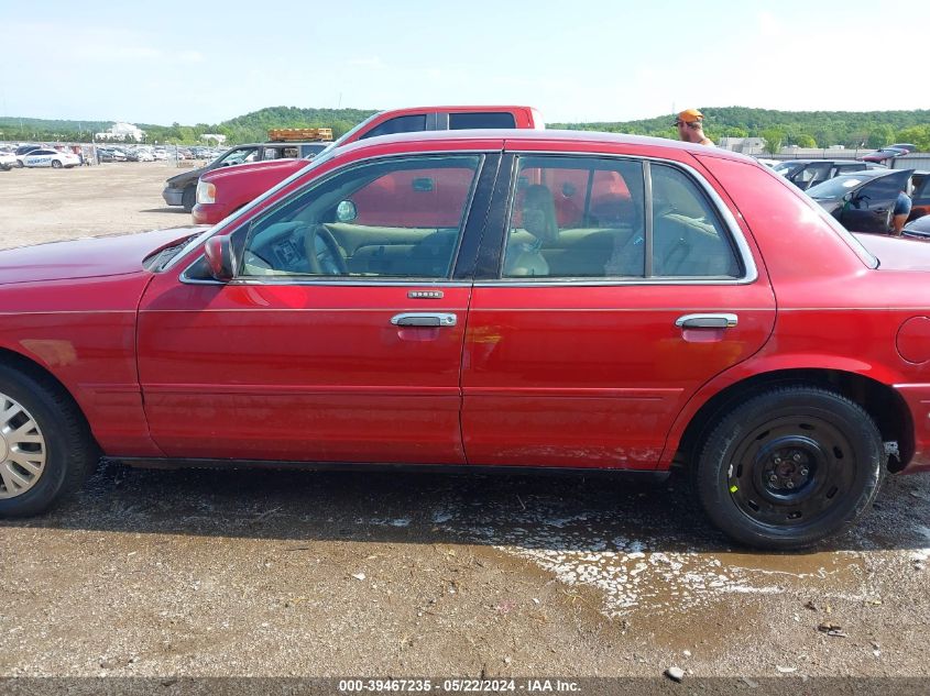 2003 Ford Crown Victoria Lx VIN: 2FAFP74W73X163978 Lot: 39467235