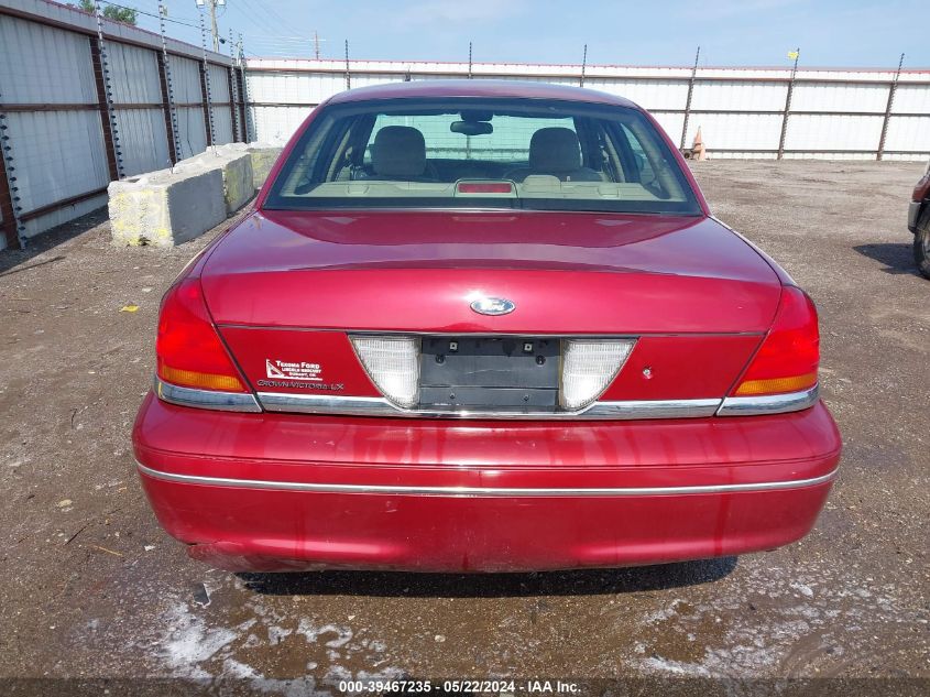 2003 Ford Crown Victoria Lx VIN: 2FAFP74W73X163978 Lot: 39467235