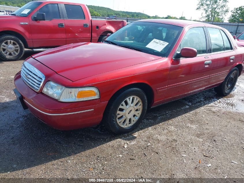 2003 Ford Crown Victoria Lx VIN: 2FAFP74W73X163978 Lot: 39467235