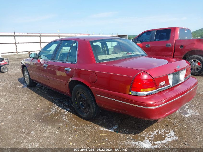 2003 Ford Crown Victoria Lx VIN: 2FAFP74W73X163978 Lot: 39467235