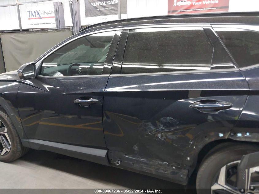 2022 Hyundai Tucson Hybrid Limited VIN: KM8JECA16NU079782 Lot: 39467236