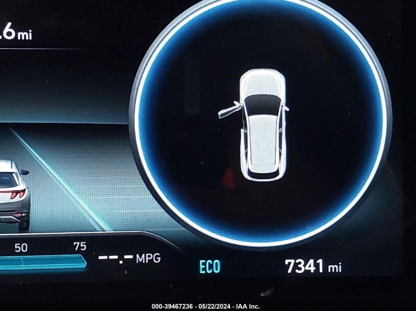 2022 Hyundai Tucson Hybrid Limited VIN: KM8JECA16NU079782 Lot: 39467236