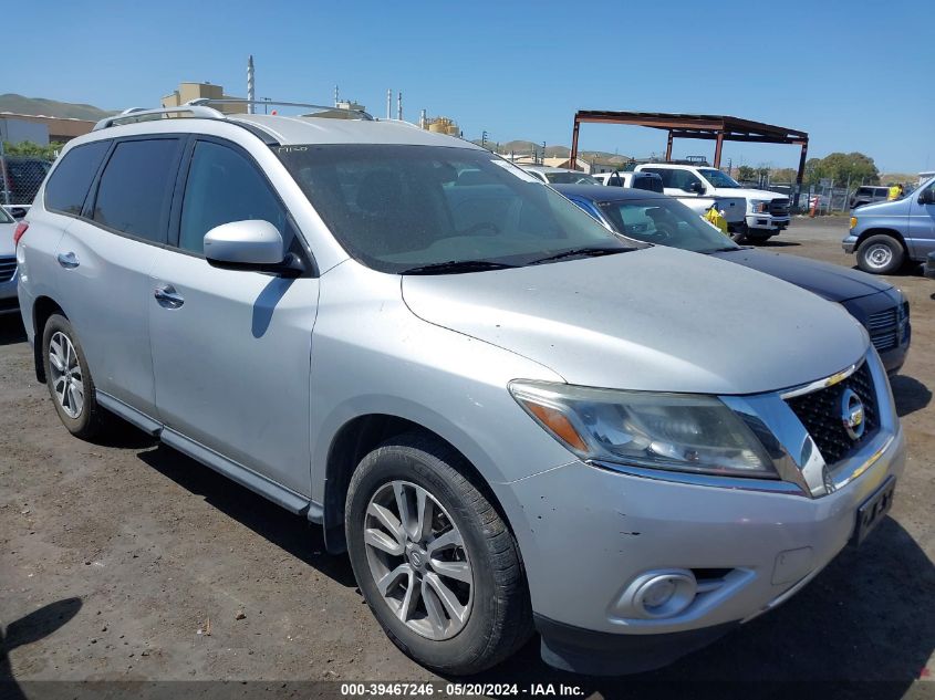 2013 Nissan Pathfinder Sv VIN: 5N1AR2MM9DC607906 Lot: 39467246