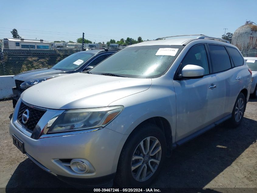 2013 Nissan Pathfinder Sv VIN: 5N1AR2MM9DC607906 Lot: 39467246