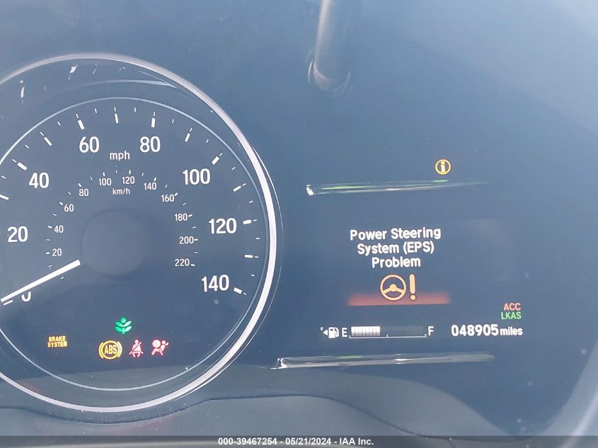 2022 Honda Hr-V Awd Ex VIN: 3CZRU6H54NM758498 Lot: 39467254