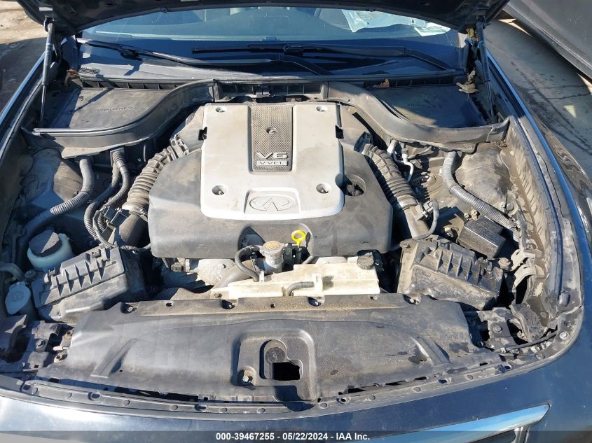 2013 Infiniti G37X VIN: JN1CV6AR7DM750690 Lot: 39467255