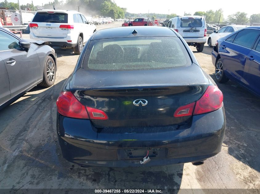 2013 Infiniti G37X VIN: JN1CV6AR7DM750690 Lot: 39467255