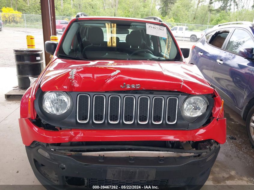 2015 Jeep Renegade Sport VIN: ZACCJAAT6FPB82265 Lot: 39467262