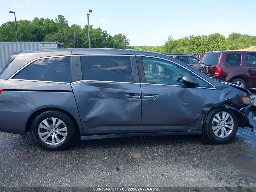 2015 Honda Odyssey Ex-L VIN: 5FNRL5H64FB095757 Lot: 39467271