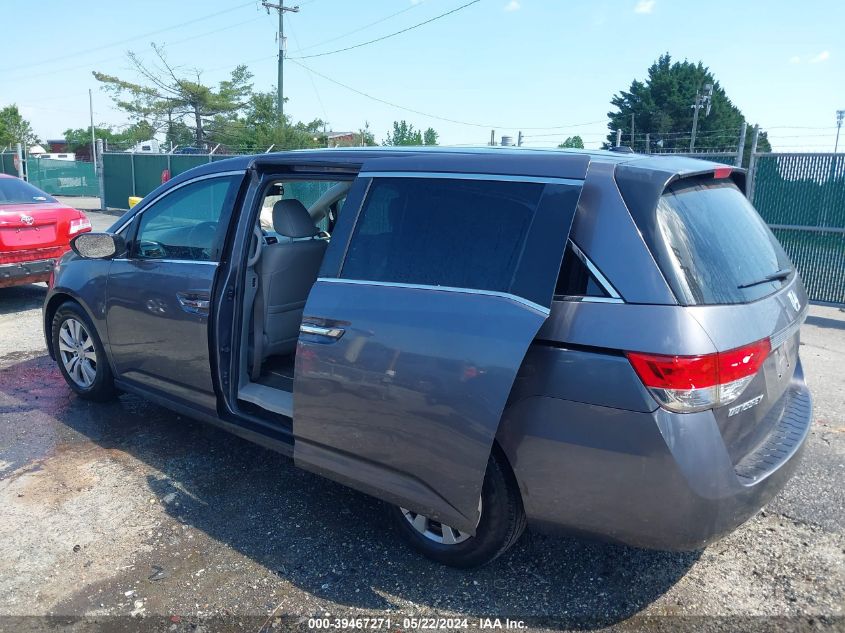 2015 Honda Odyssey Ex-L VIN: 5FNRL5H64FB095757 Lot: 39467271