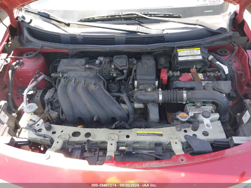 2015 Nissan Versa 1.6 S/1.6 S+/1.6 Sl/1.6 Sv VIN: 3N1CN7AP9FL809871 Lot: 39467274