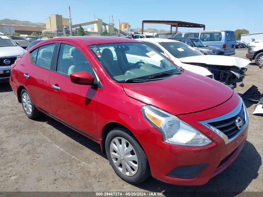 2015 Nissan Versa 1.6 S/1.6 S+/1.6 Sl/1.6 Sv VIN: 3N1CN7AP9FL809871 Lot: 39467274