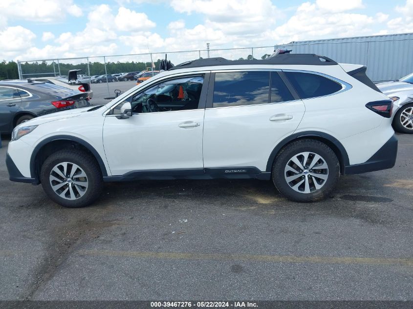 2022 Subaru Outback Premium VIN: 4S4BTADC3N3201774 Lot: 39467276