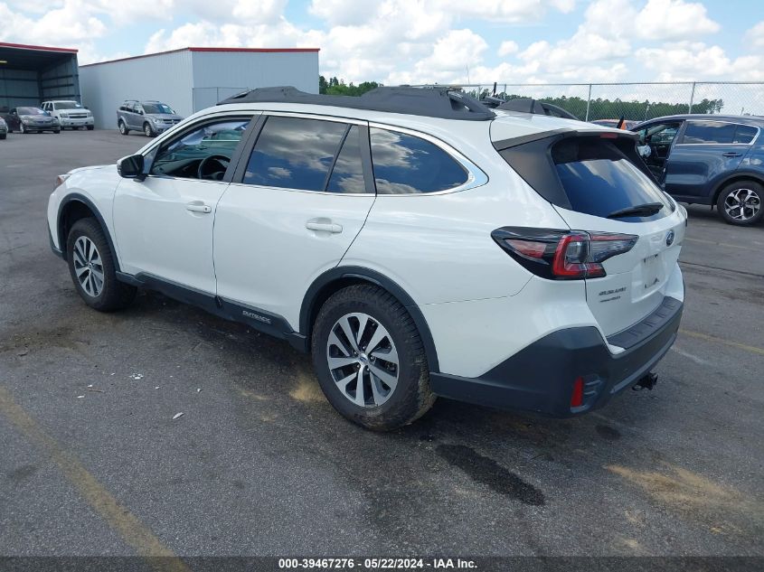 2022 Subaru Outback Premium VIN: 4S4BTADC3N3201774 Lot: 39467276