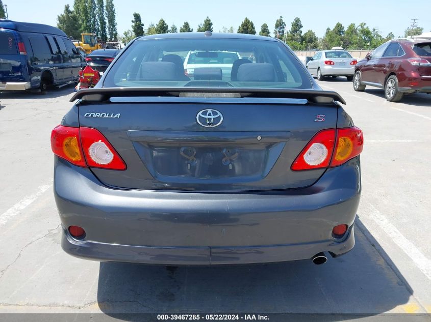 2009 Toyota Corolla S VIN: 1NXBU40E79Z137616 Lot: 39467285