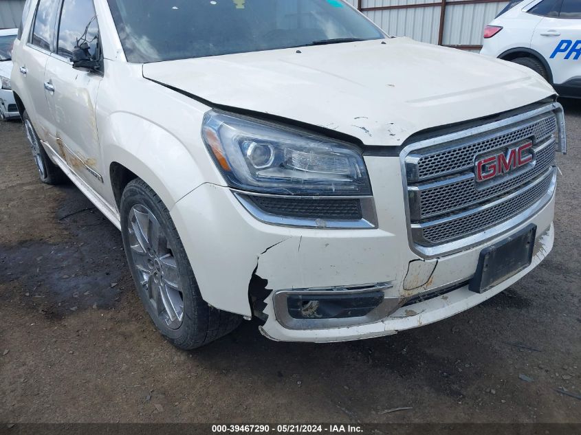 2015 GMC Acadia Denali VIN: 1GKKRTKDXFJ127488 Lot: 39467290