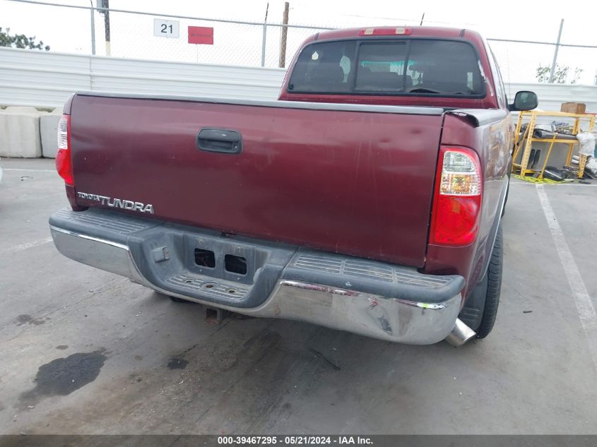 2006 Toyota Tundra Sr5 VIN: 5TBRU34186S468461 Lot: 39467295