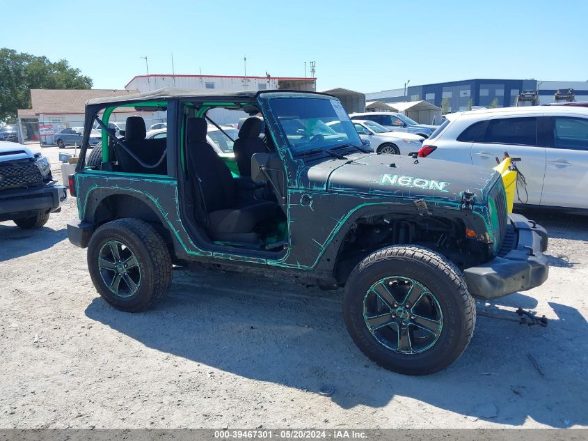 2014 Jeep Wrangler Sport VIN: 1C4AJWAGXEL176608 Lot: 39467301