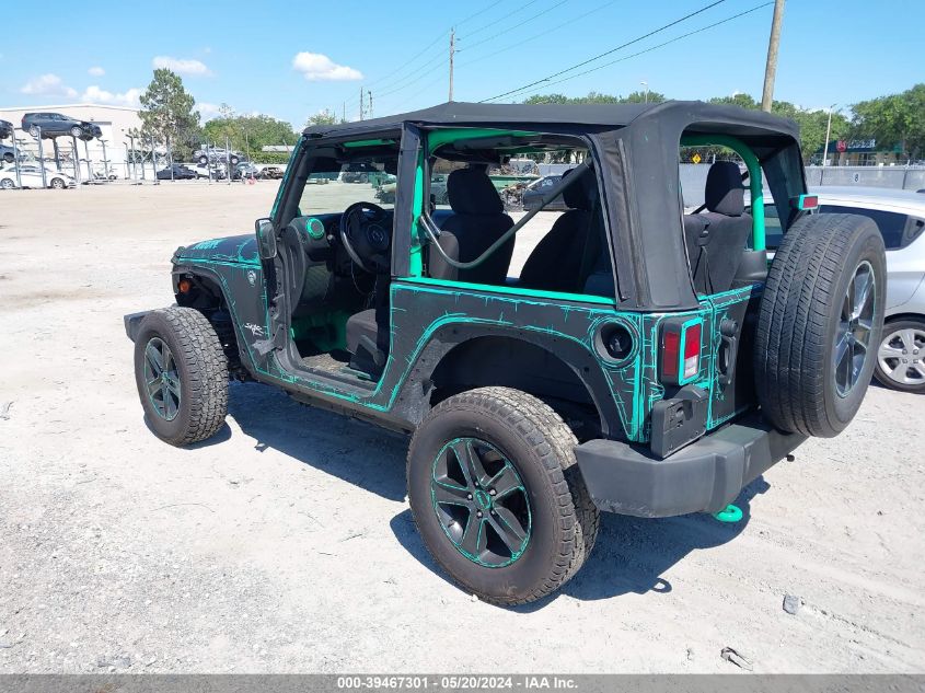 2014 Jeep Wrangler Sport VIN: 1C4AJWAGXEL176608 Lot: 39467301