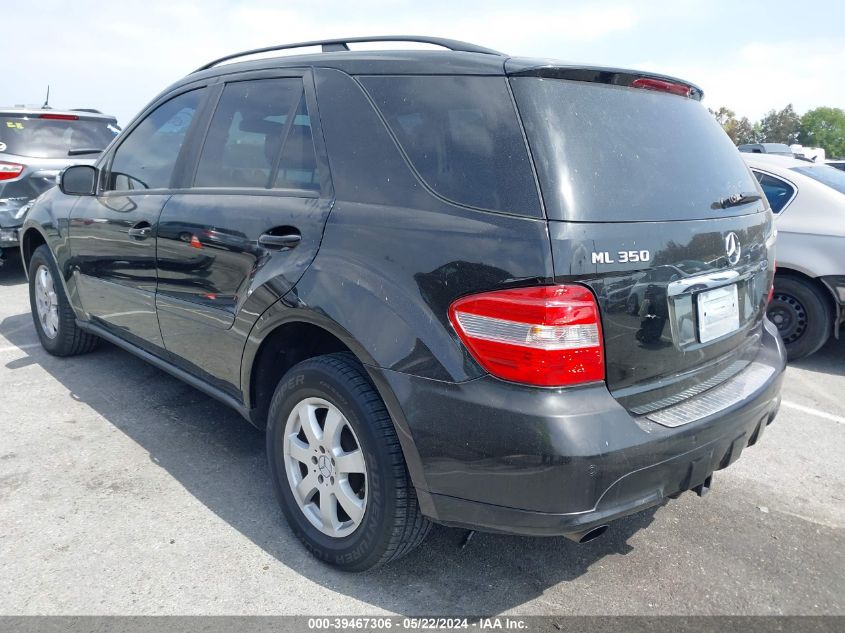 2006 Mercedes-Benz Ml 350 4Matic VIN: 4JGBB86E96A082149 Lot: 39467306