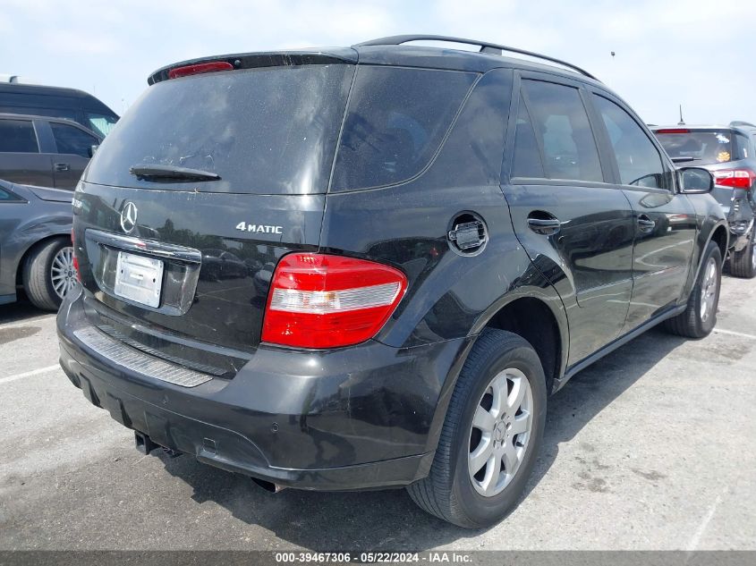 2006 Mercedes-Benz Ml 350 4Matic VIN: 4JGBB86E96A082149 Lot: 39467306