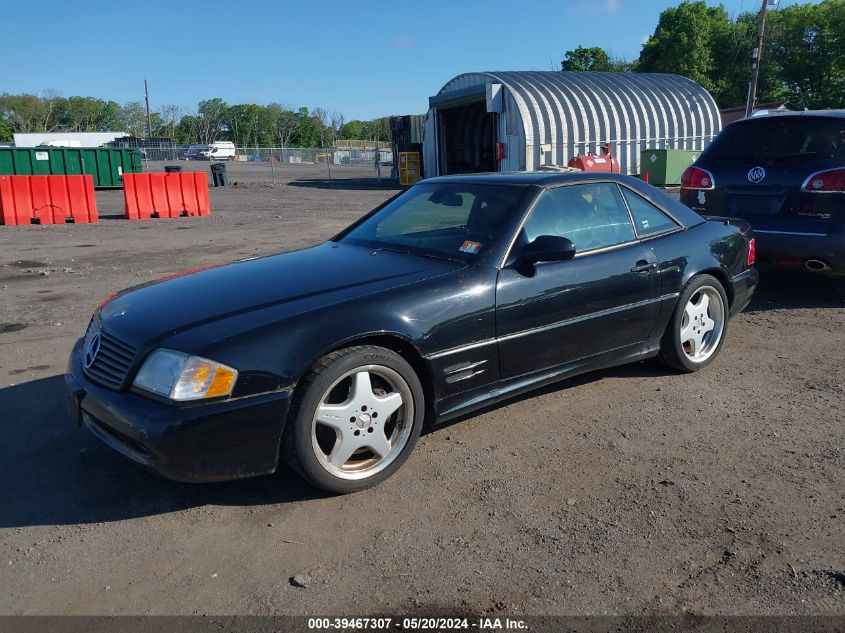 WDBFA68F21F200216 | 2001 MERCEDES-BENZ SL 500