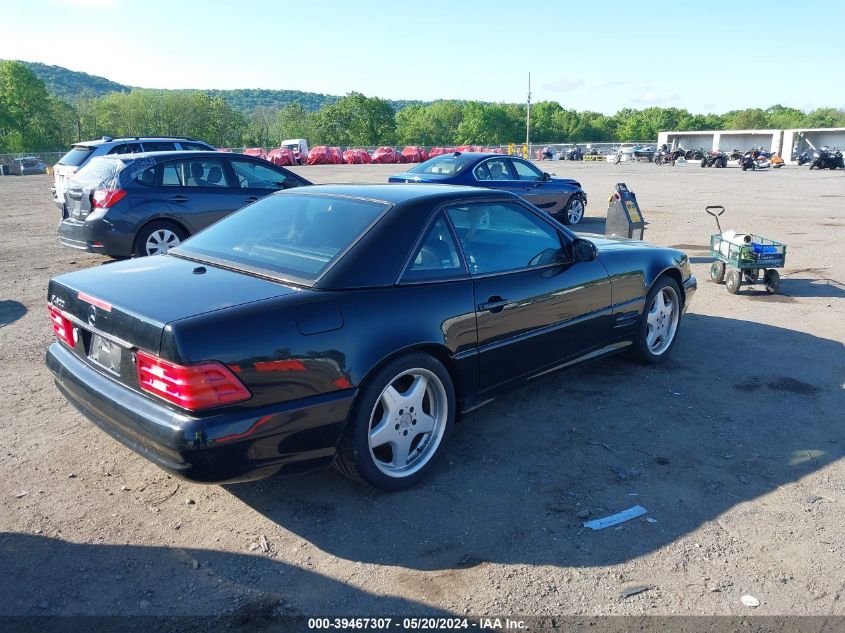 WDBFA68F21F200216 | 2001 MERCEDES-BENZ SL 500